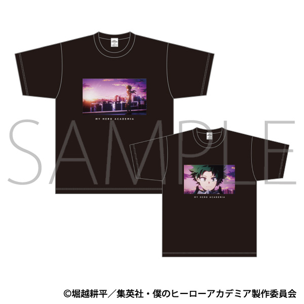 僕のヒーローアカデミア レンチキュラーTシャツ/緑谷 出久 - AniSmile