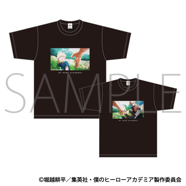 僕のヒーローアカデミア レンチキュラーTシャツ/爆豪 勝己 - AniSmile