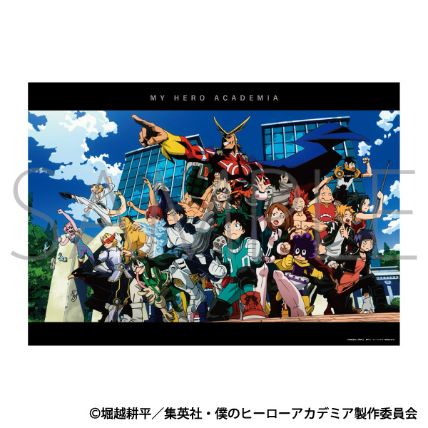 僕のヒーローアカデミア A3クリアポスター/A - 公式商品画像 | AniSmile