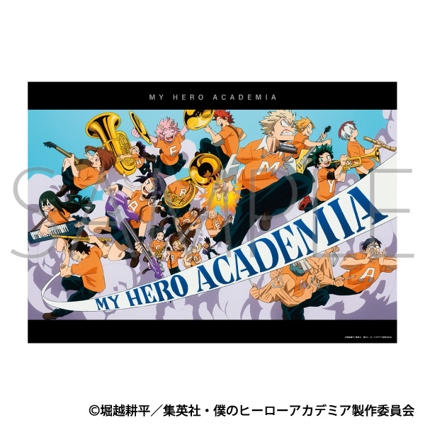僕のヒーローアカデミア A3クリアポスター/B - 公式商品画像 | AniSmile