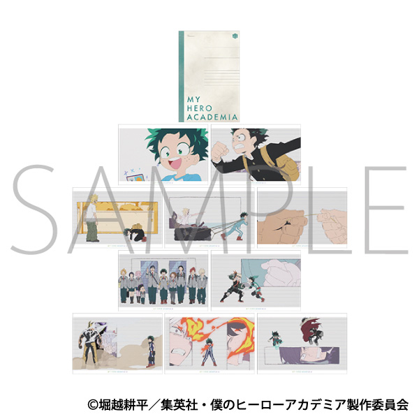 僕のヒーローアカデミア ポストカードブックセット 画像 3 | AniSmile