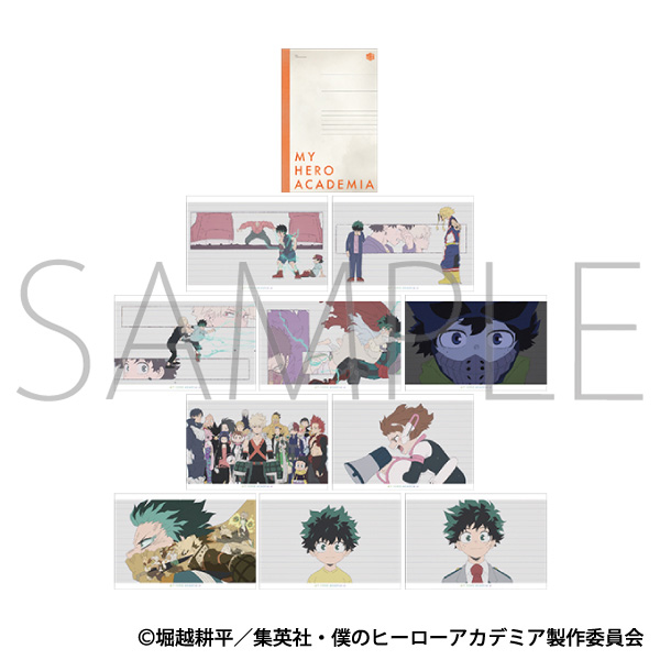 僕のヒーローアカデミア ポストカードブックセット 画像 2 | AniSmile