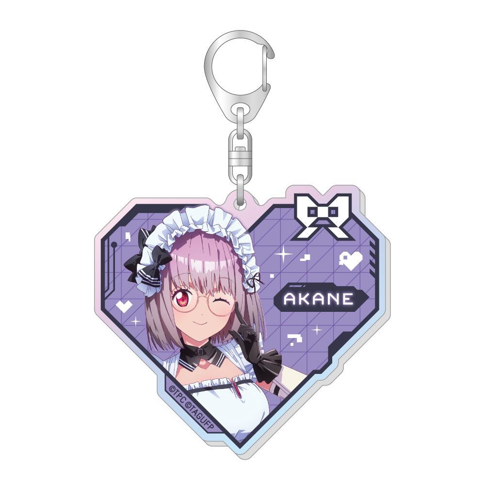 グリッドマンユニバース オーロラアクリルキーホルダー 新条アカネ - AniSmile