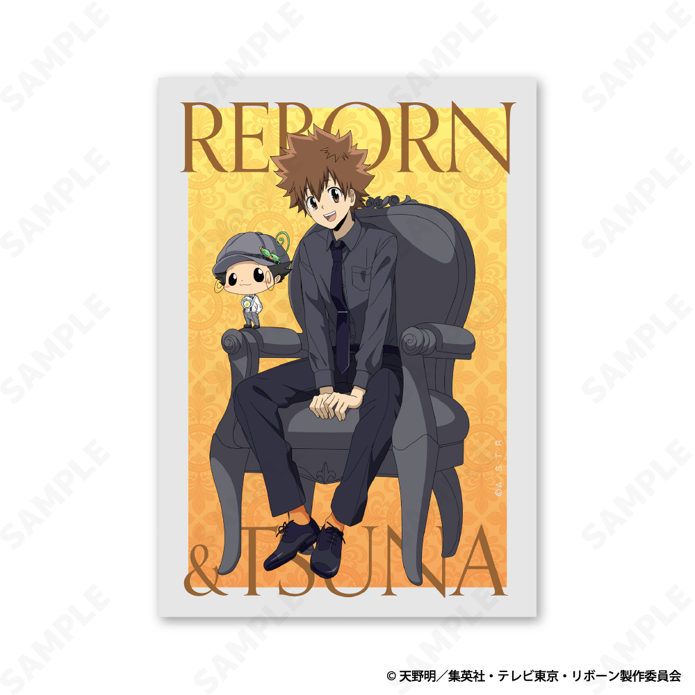 TVアニメ『家庭教師ヒットマンREBORN!』 クリスタルプリントセット A[Seated Gaze] 画像 2 | AniSmile