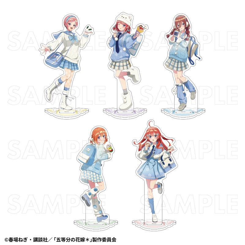 TVスペシャルアニメ『五等分の花嫁*』ウインターMode & クリスマスMode アクリルスタンド【中野一花:ウインターMode】 画像 3 | AniSmile