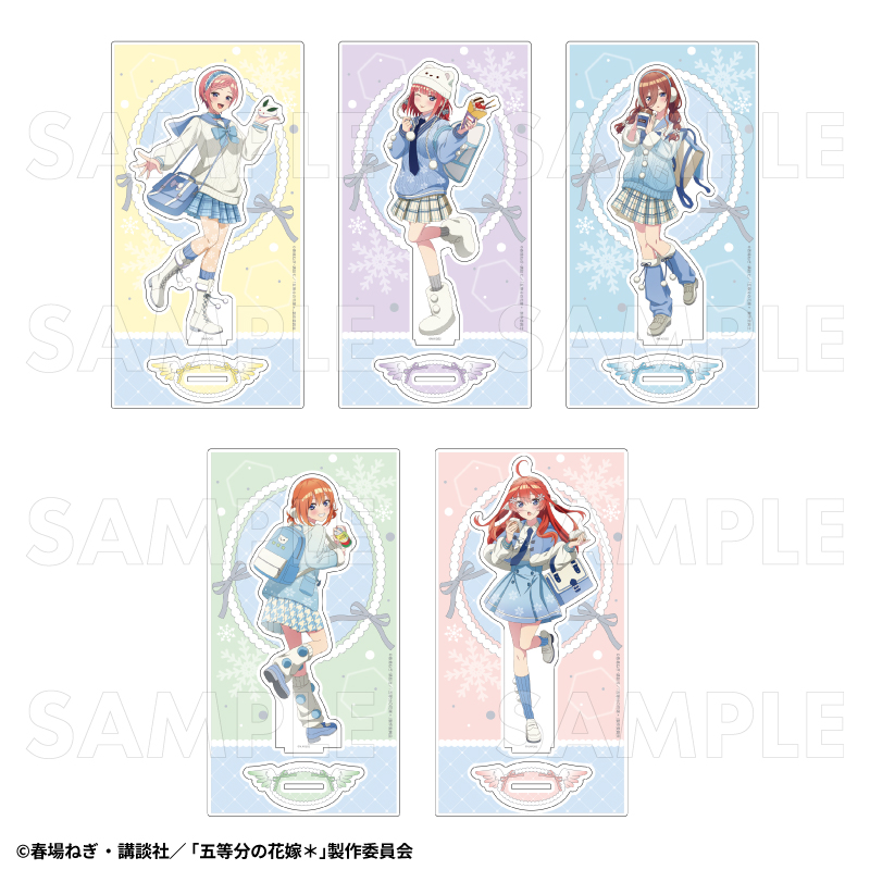 TVスペシャルアニメ『五等分の花嫁*』ウインターMode & クリスマスMode アクリルスタンド【中野一花:ウインターMode】 画像 2 | AniSmile