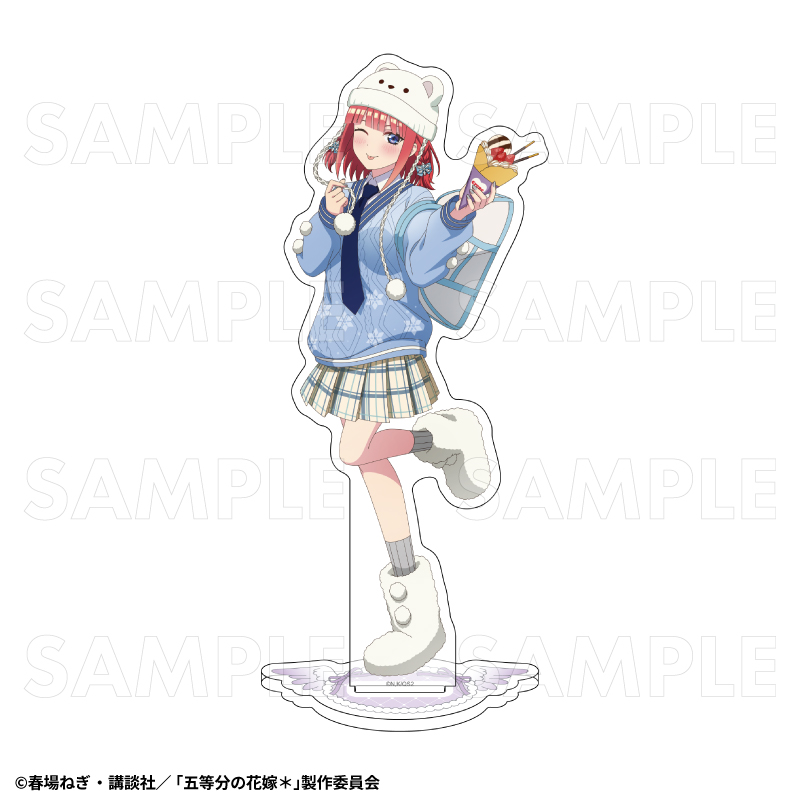 TVスペシャルアニメ『五等分の花嫁*』ウインターMode & クリスマスMode アクリルスタンド【中野二乃:ウインターMode】 - AniSmile