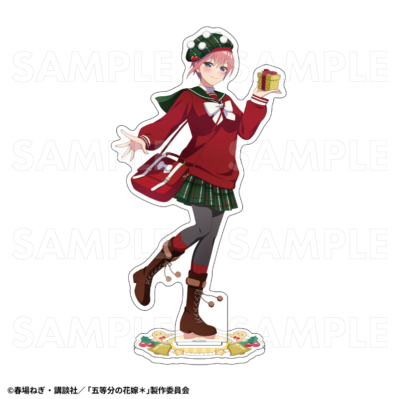 TVスペシャルアニメ『五等分の花嫁*』ウインターMode & クリスマスMode アクリルスタンド【中野一花:クリスマスMode】 - AniSmile