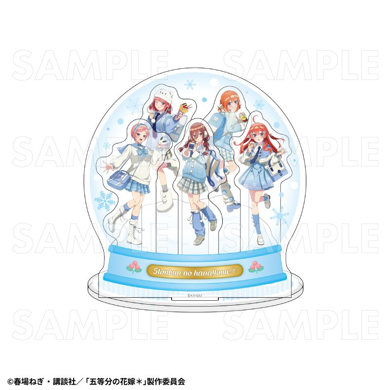 TVスペシャルアニメ『五等分の花嫁*』ウインターMode & クリスマスMode アクリルジオラマ【ウインターMode】 - AniSmile