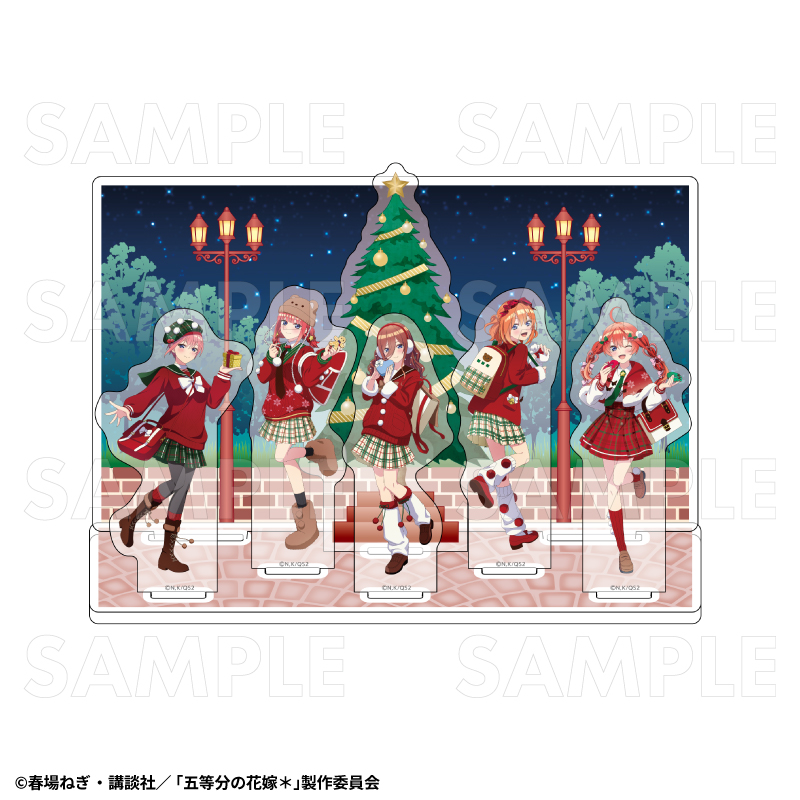 TVスペシャルアニメ『五等分の花嫁*』ウインターMode & クリスマスMode アクリルジオラマ【クリスマスMode】 - AniSmile