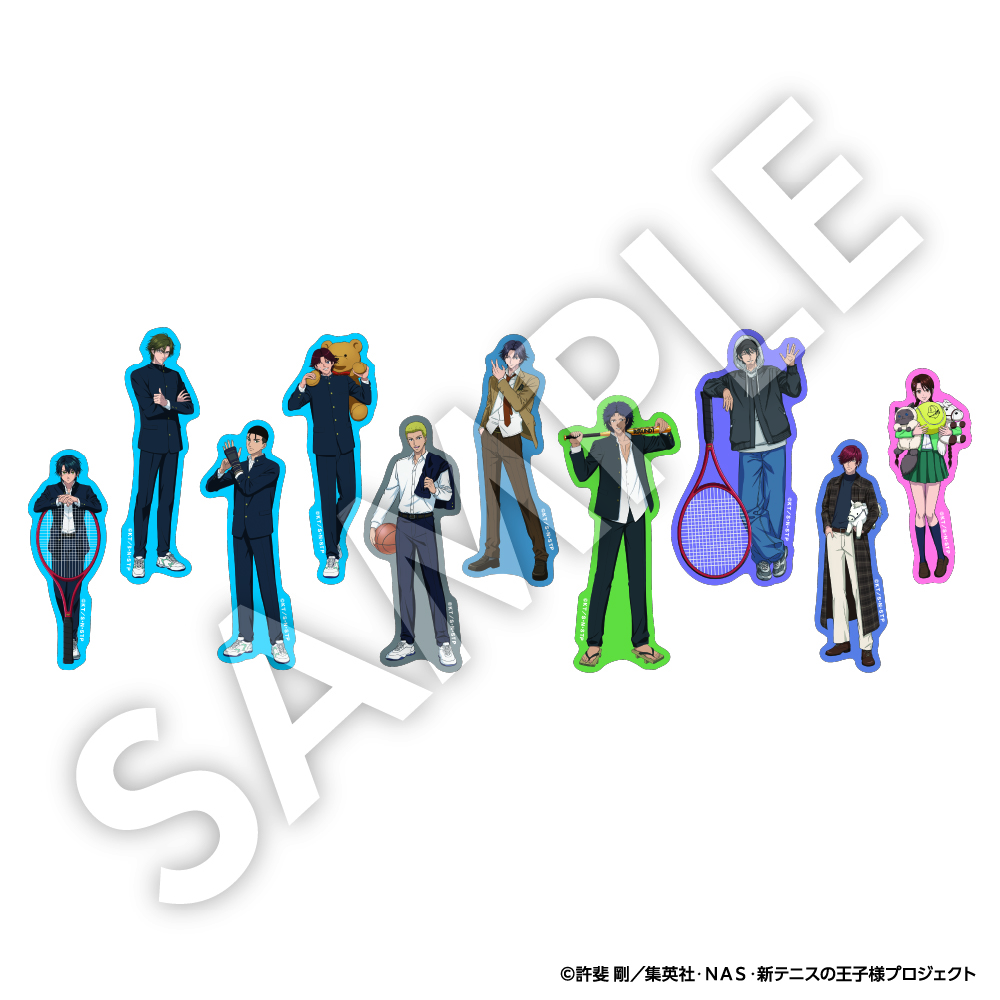 新テニスの王子様 トレーディングアクリルバッジ Vol.6 全10種 - AniSmile