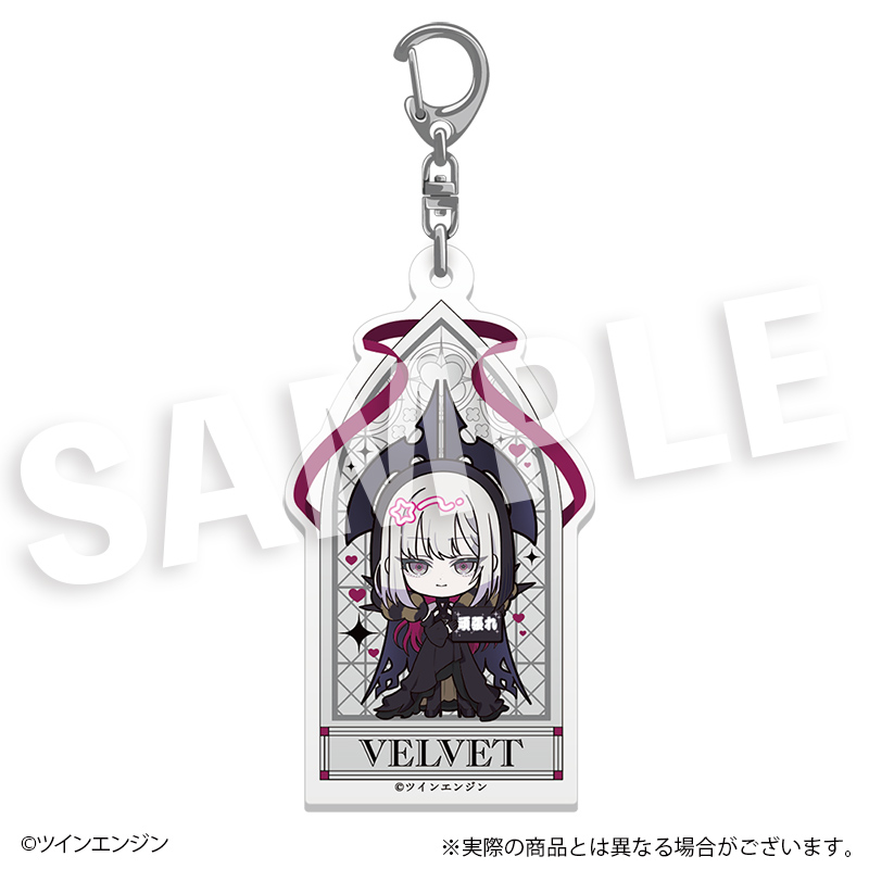 THE RIBBON HERO リボンヒーロー フレフレンズアクリルキーホルダー ベルベット 画像 2 | AniSmile