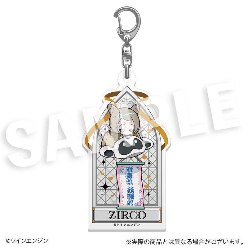 THE RIBBON HERO リボンヒーロー フレフレンズアクリルキーホルダー ジルコ 画像 2 | AniSmile