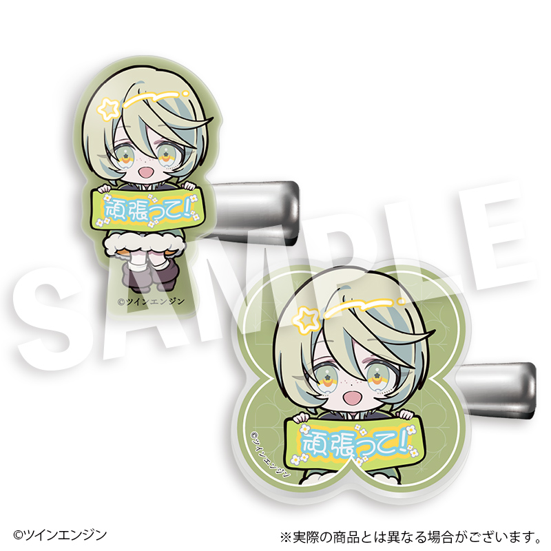 THE RIBBON HERO リボンヒーロー フレフレンズヘアクリップ パイン 画像 2 | AniSmile