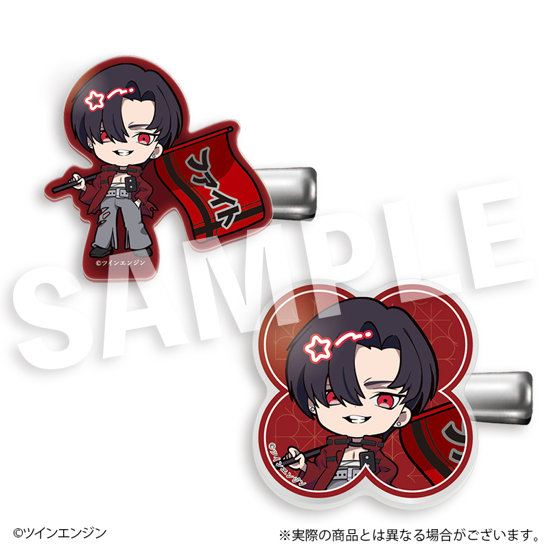 THE RIBBON HERO リボンヒーロー フレフレンズヘアクリップ ロック 画像 2 | AniSmile