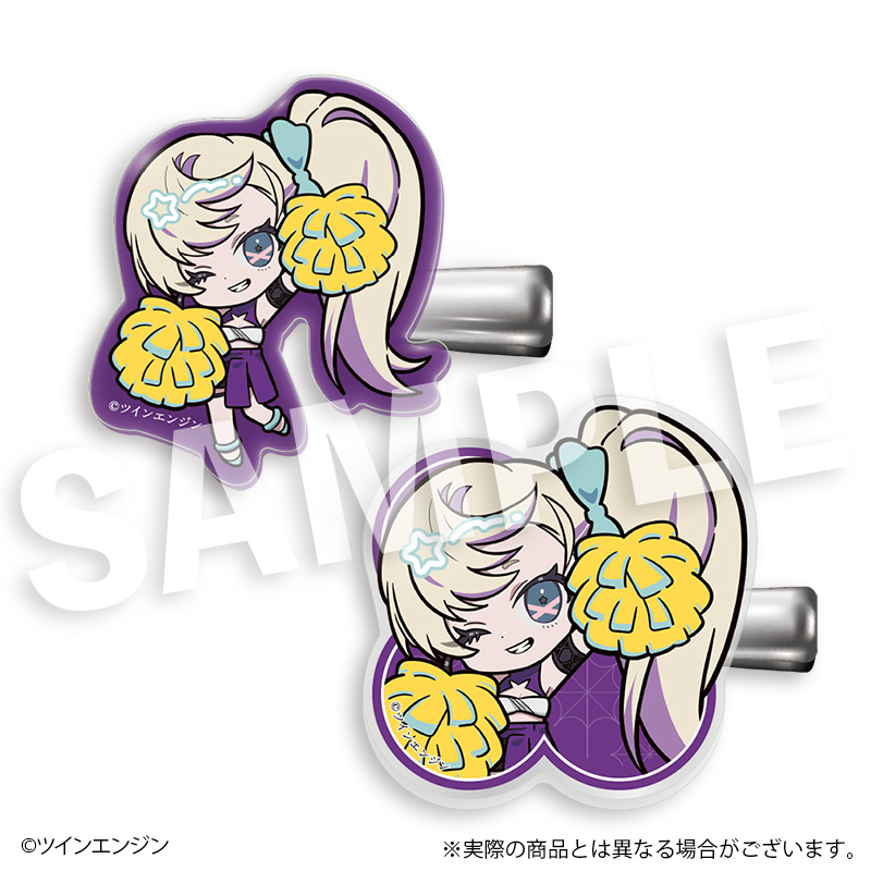 THE RIBBON HERO リボンヒーロー フレフレンズヘアクリップ へケート 画像 2 | AniSmile