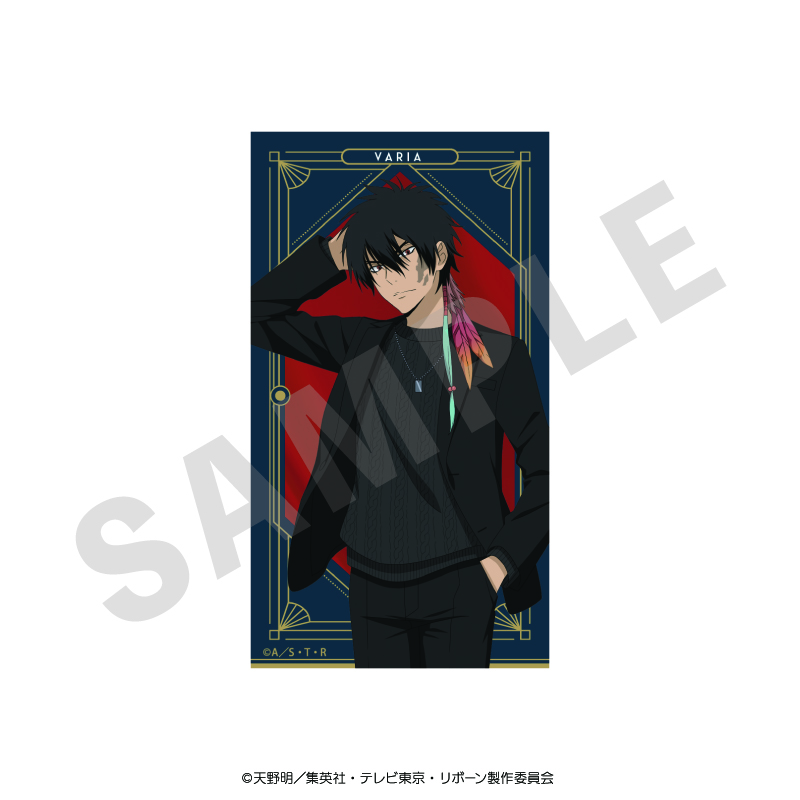 家庭教師ヒットマンREBORN! オーロラステッカー ブラックニットコーデver.(XANXUS(10年後)) - AniSmile