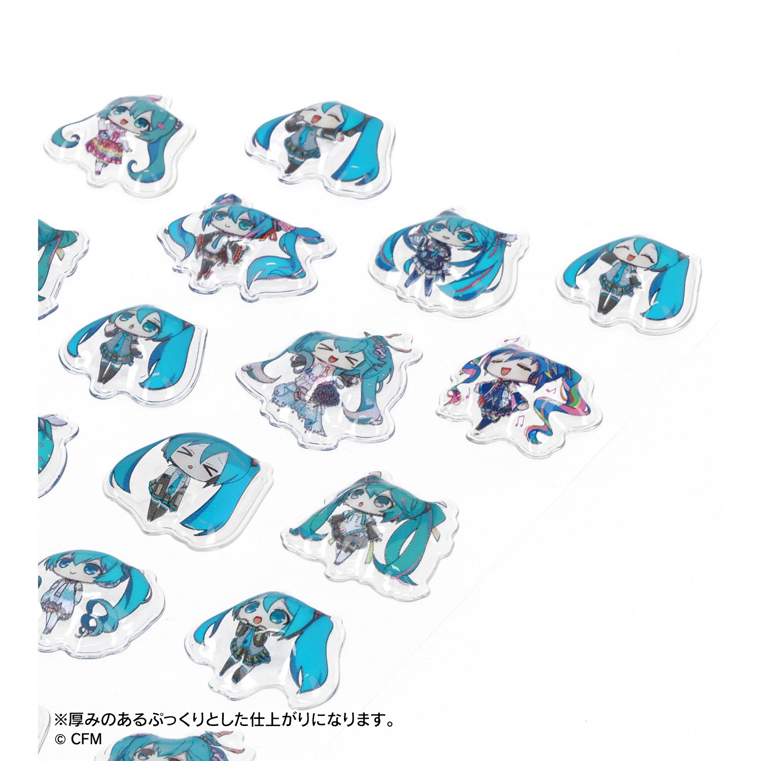 HATSUNE MIKU EXPO 初音ミク カチクリ☆シール 画像 3 | AniSmile