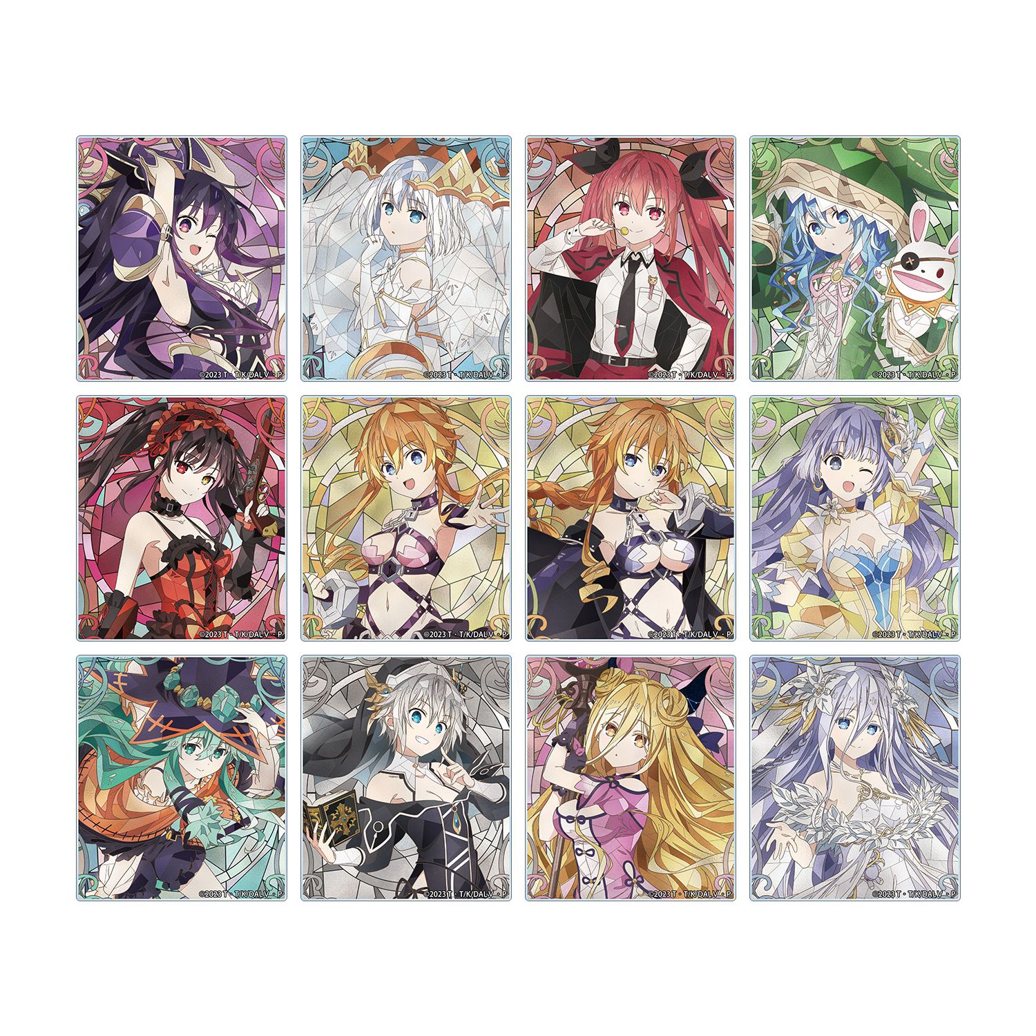 アニメ「デート・ア・ライブV」 トレーディング Aure Glass アクリルカード(単位/単品) - AniSmile