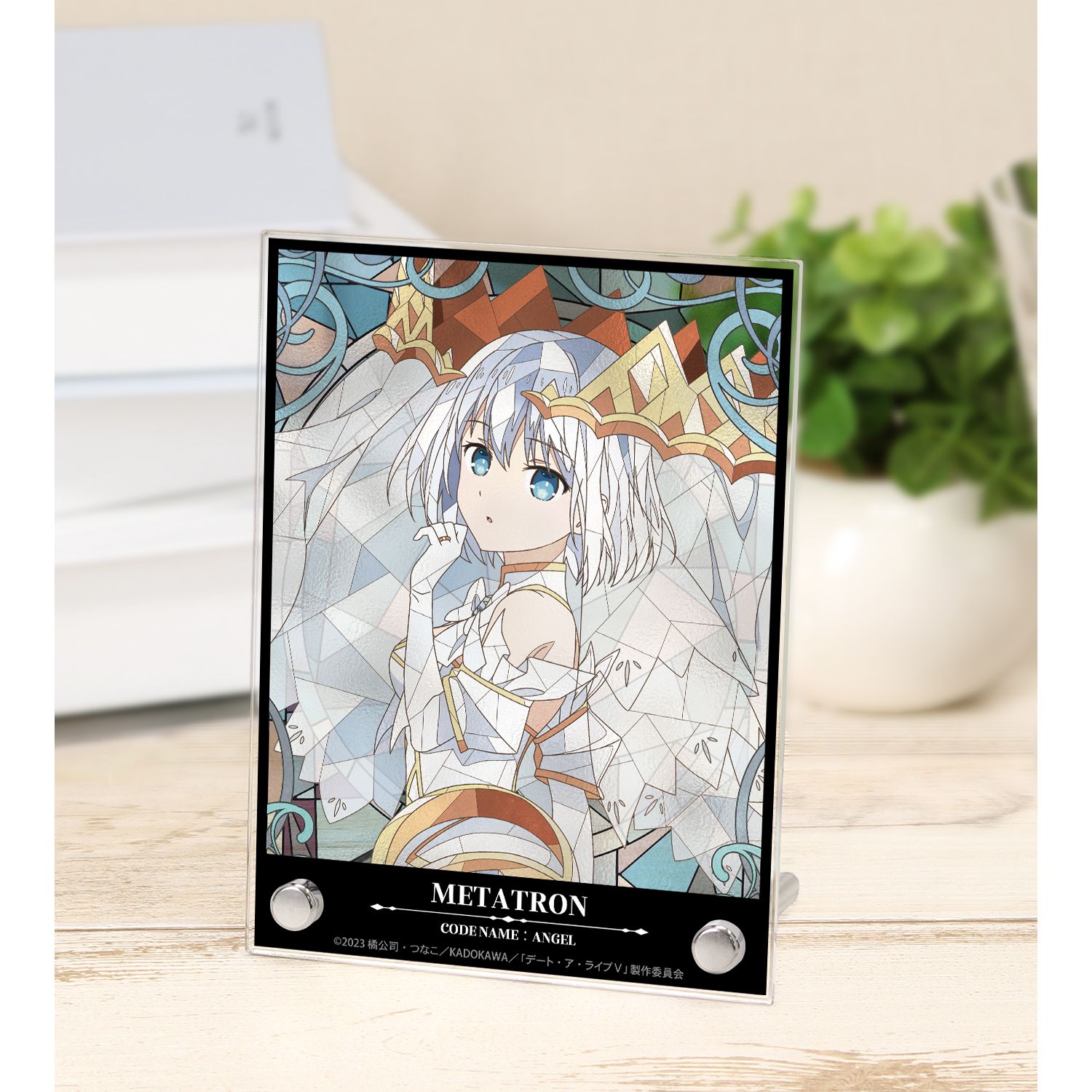 アニメ「デート・ア・ライブV」 鳶一折紙 Aure Glass A6アクリルパネル - AniSmile
