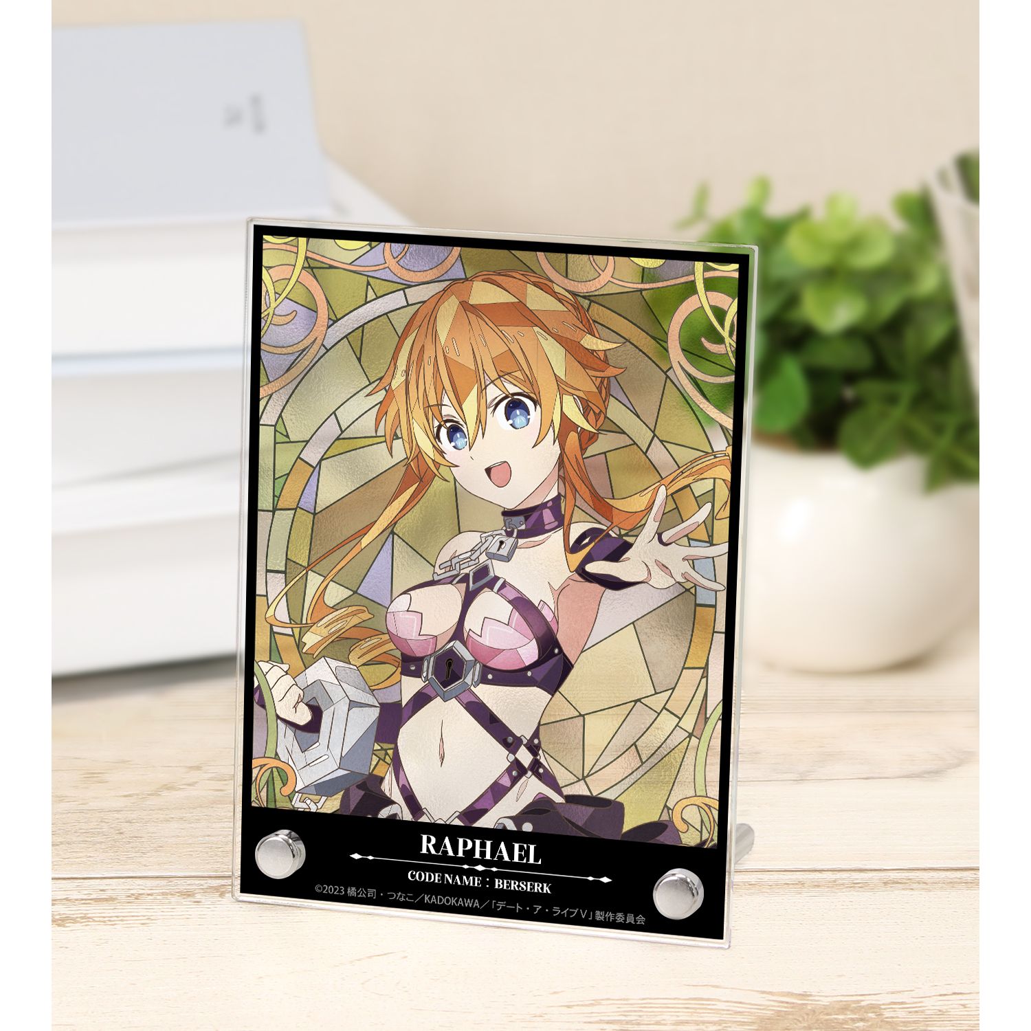 アニメ「デート・ア・ライブV」 八舞耶倶矢 Aure Glass A6アクリルパネル - AniSmile