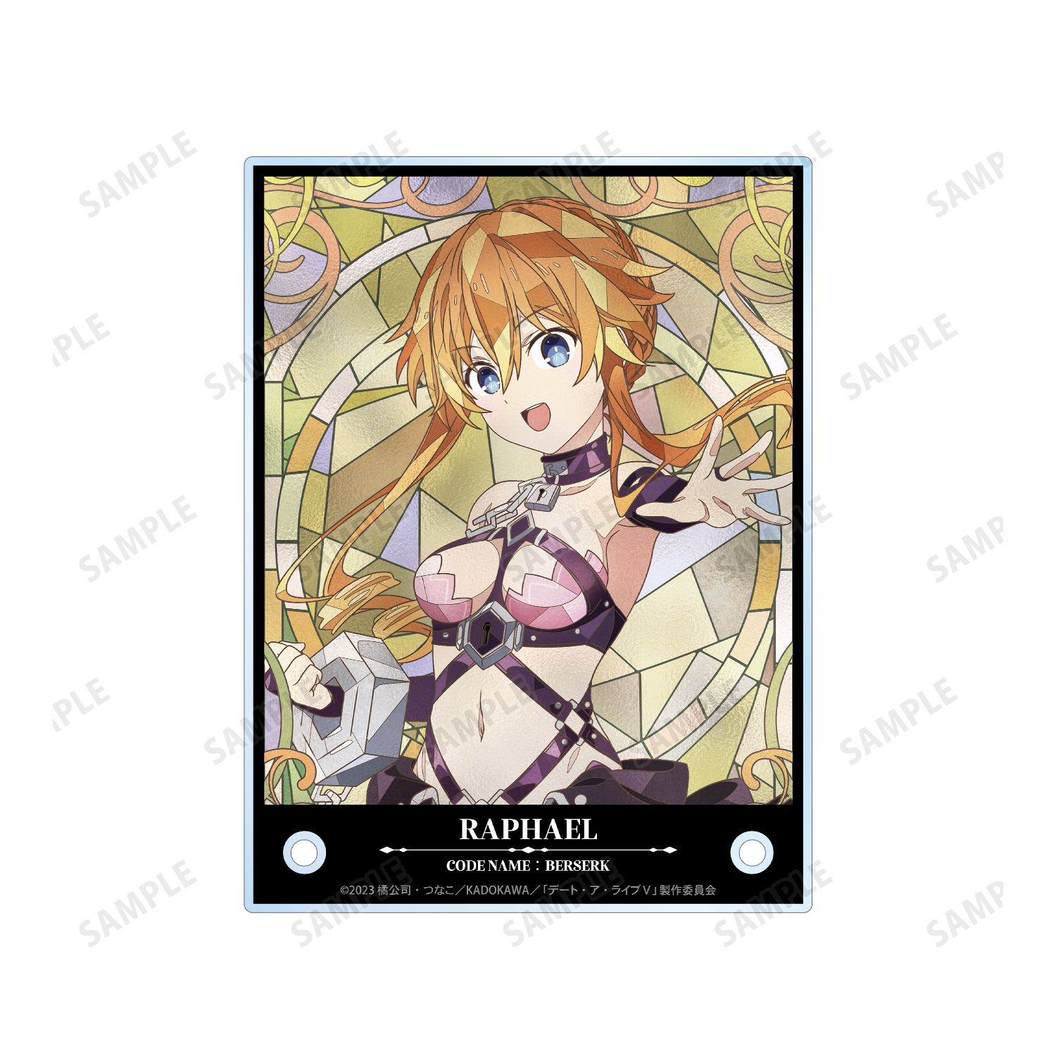 アニメ「デート・ア・ライブV」 八舞耶倶矢 Aure Glass A6アクリルパネル 画像 5 | AniSmile