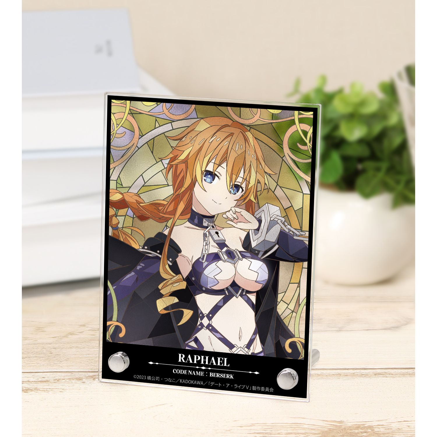 アニメ「デート・ア・ライブV」 八舞夕弦 Aure Glass A6アクリルパネル - AniSmile