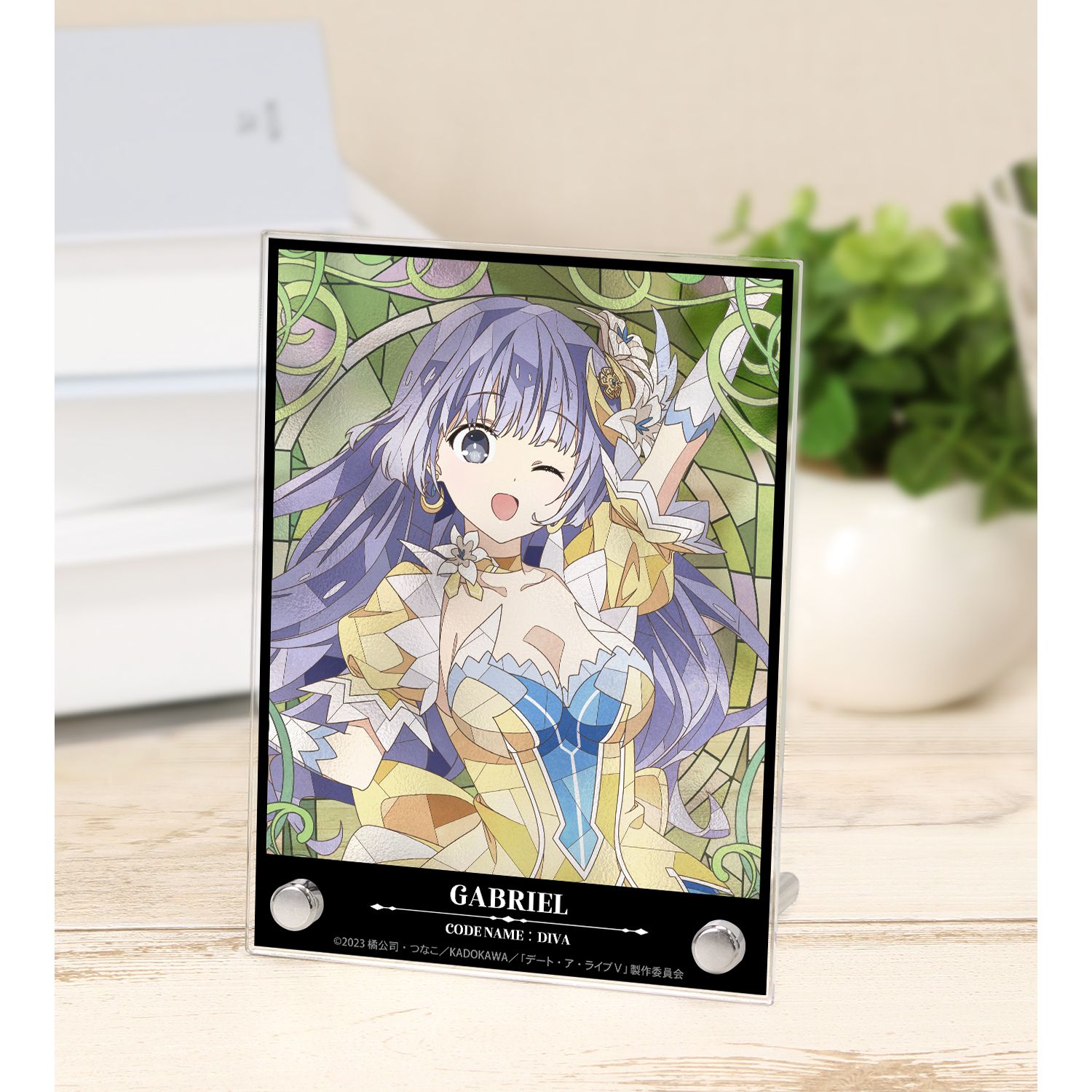 アニメ「デート・ア・ライブV」 誘宵美九 Aure Glass A6アクリルパネル - AniSmile