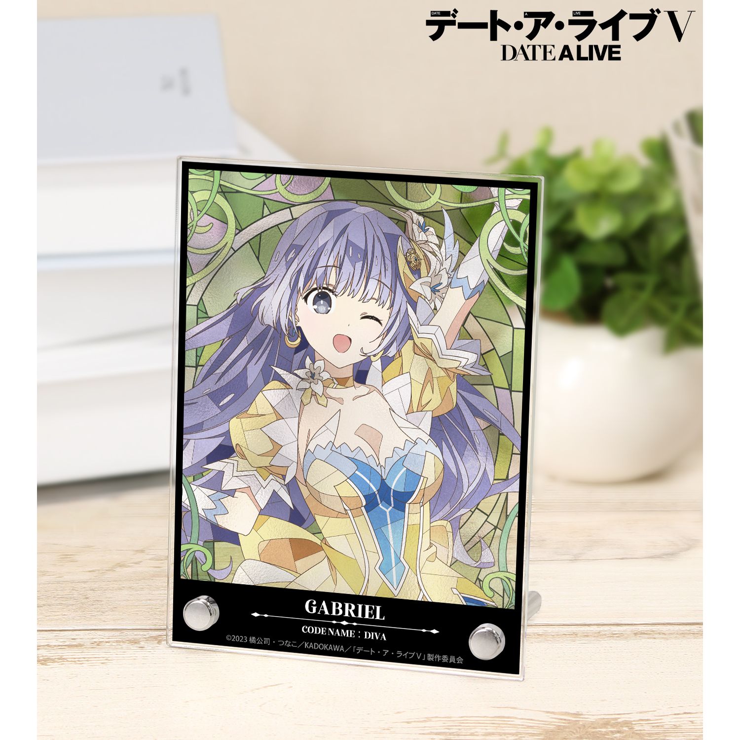アニメ「デート・ア・ライブV」 誘宵美九 Aure Glass A6アクリルパネル 画像 2 | AniSmile