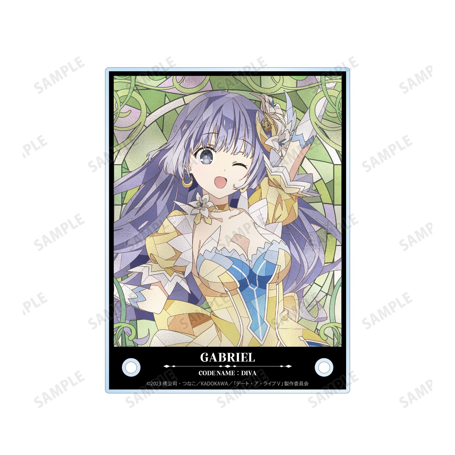 アニメ「デート・ア・ライブV」 誘宵美九 Aure Glass A6アクリルパネル 画像 4 | AniSmile