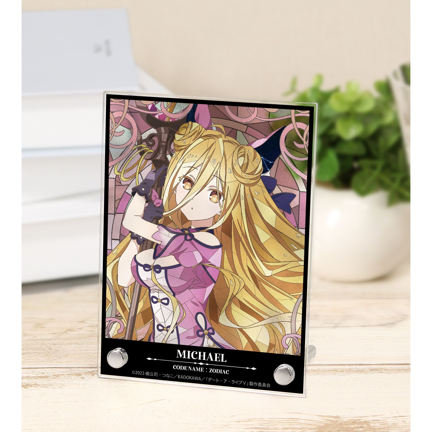 アニメ「デート・ア・ライブV」 星宮六喰 Aure Glass A6アクリルパネル - AniSmile