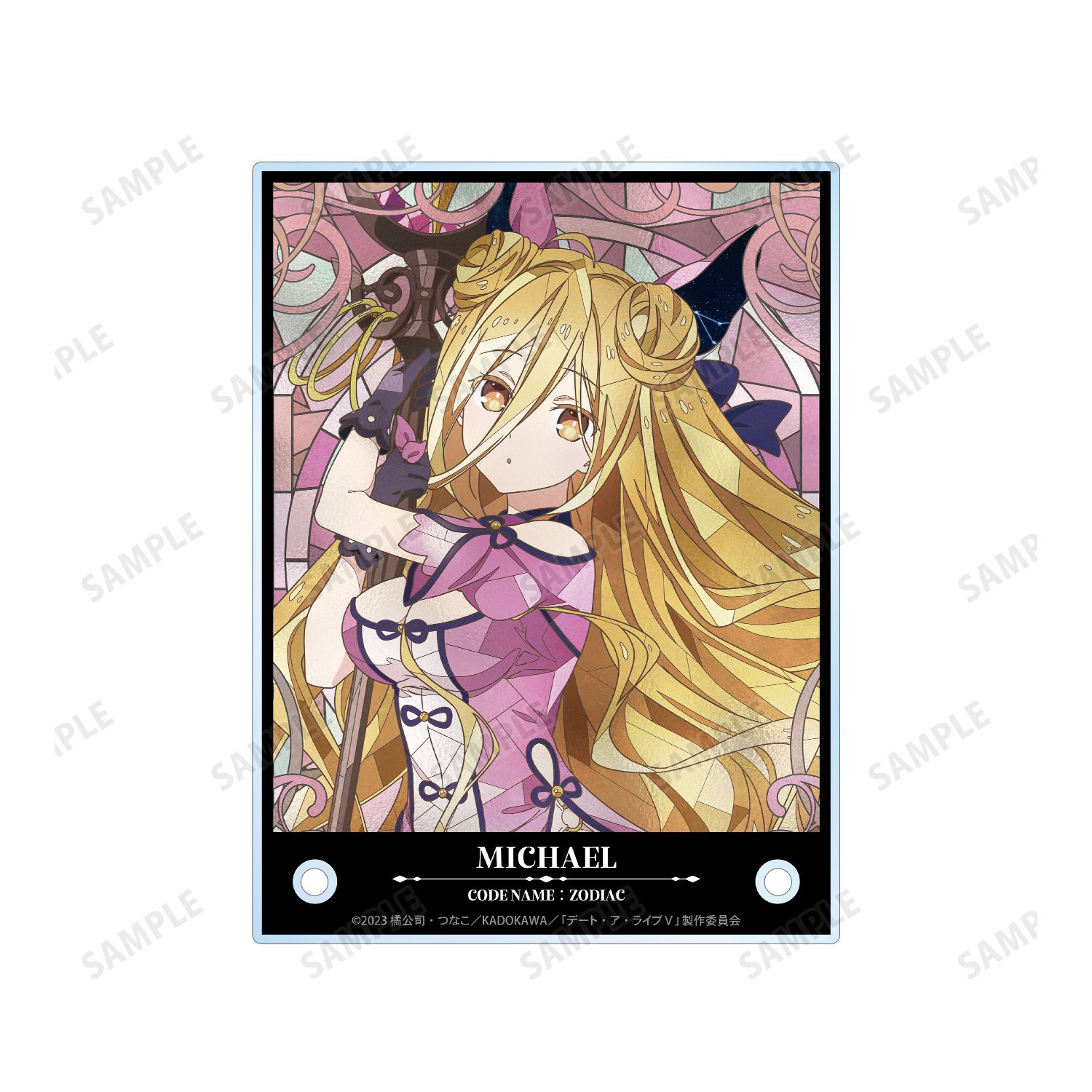 アニメ「デート・ア・ライブV」 星宮六喰 Aure Glass A6アクリルパネル 画像 4 | AniSmile