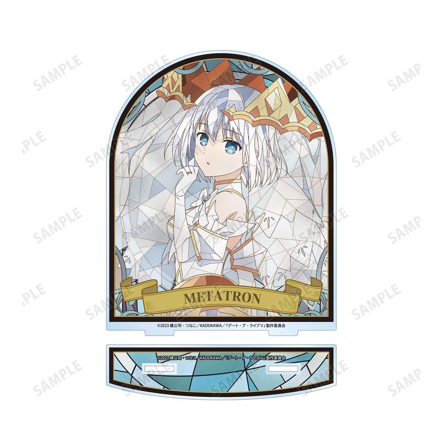 アニメ「デート・ア・ライブV」 鳶一折紙 Aure Glass BIGアクリルスタンド 画像 3 | AniSmile