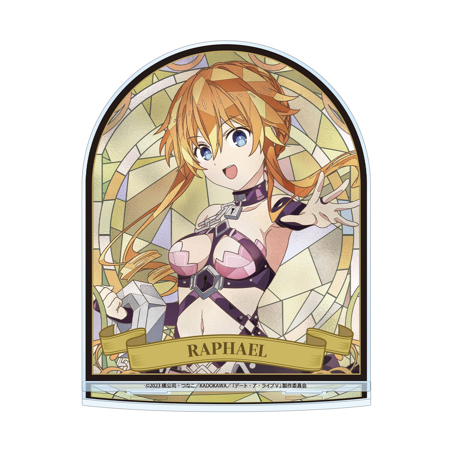 アニメ「デート・ア・ライブV」 八舞耶倶矢 Aure Glass BIGアクリルスタンド - AniSmile