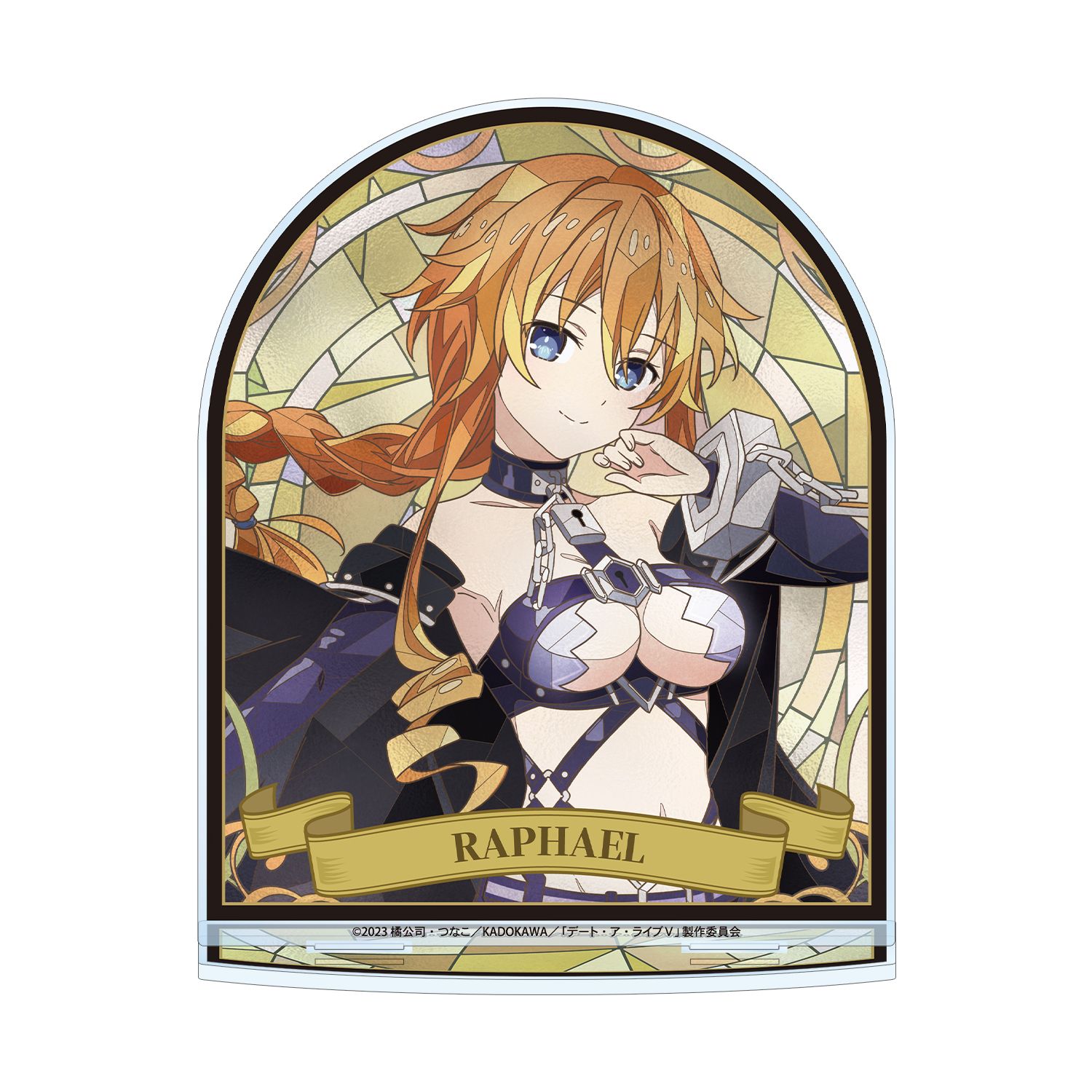 アニメ「デート・ア・ライブV」 八舞夕弦 Aure Glass BIGアクリルスタンド - AniSmile