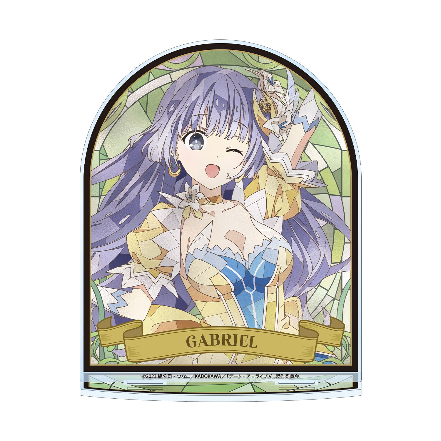 アニメ「デート・ア・ライブV」 誘宵美九 Aure Glass BIGアクリルスタンド - AniSmile