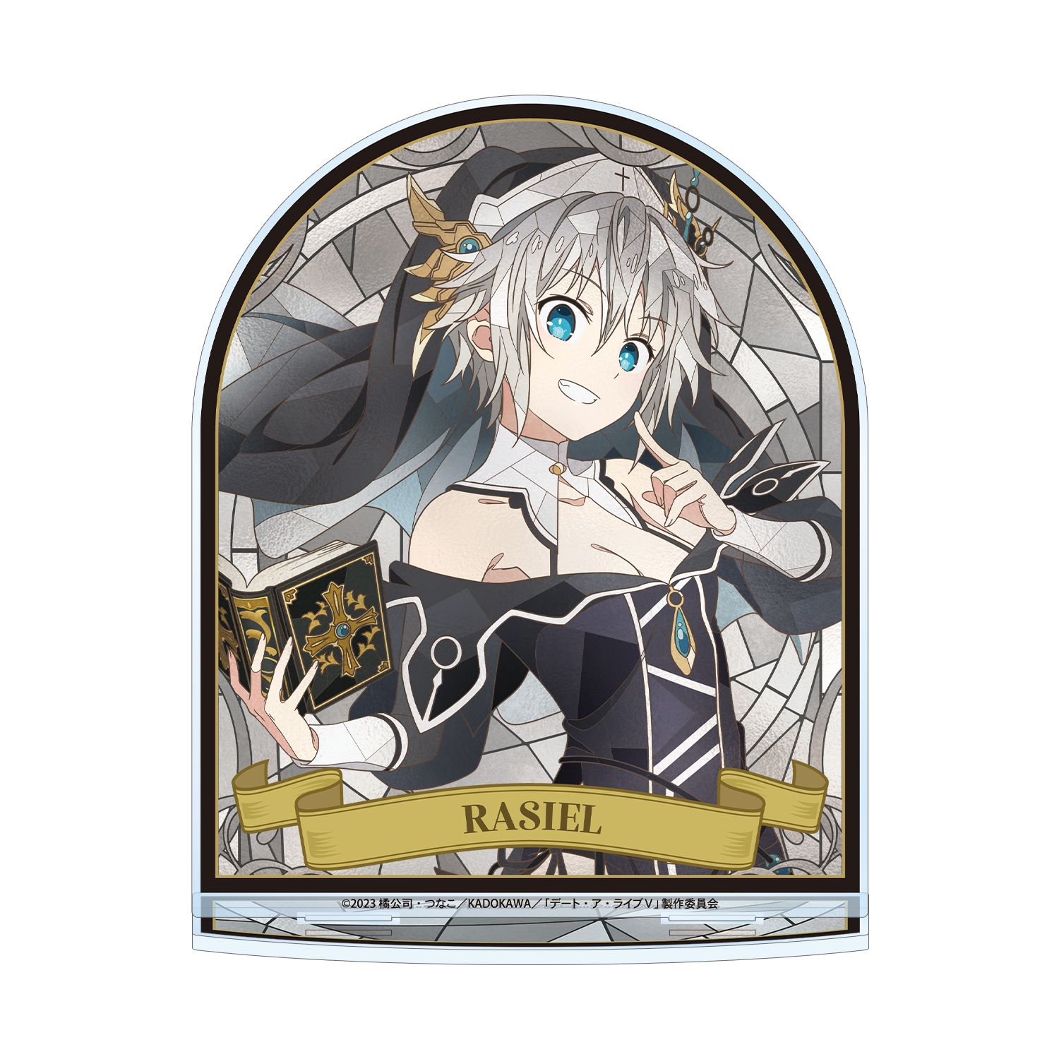 アニメ「デート・ア・ライブV」 本条二亜 Aure Glass BIGアクリルスタンド - AniSmile