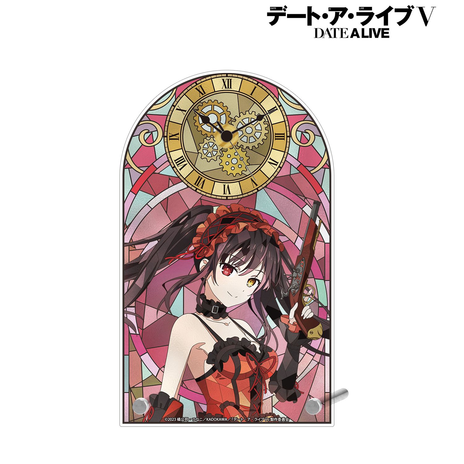 アニメ「デート・ア・ライブV」 時崎狂三 Aure Glass アクリルスタンド時計 画像 2 | AniSmile