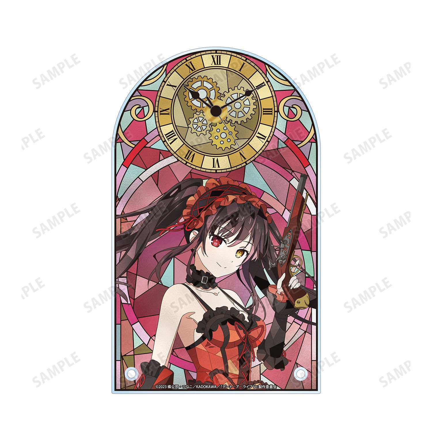 アニメ「デート・ア・ライブV」 時崎狂三 Aure Glass アクリルスタンド時計 画像 3 | AniSmile