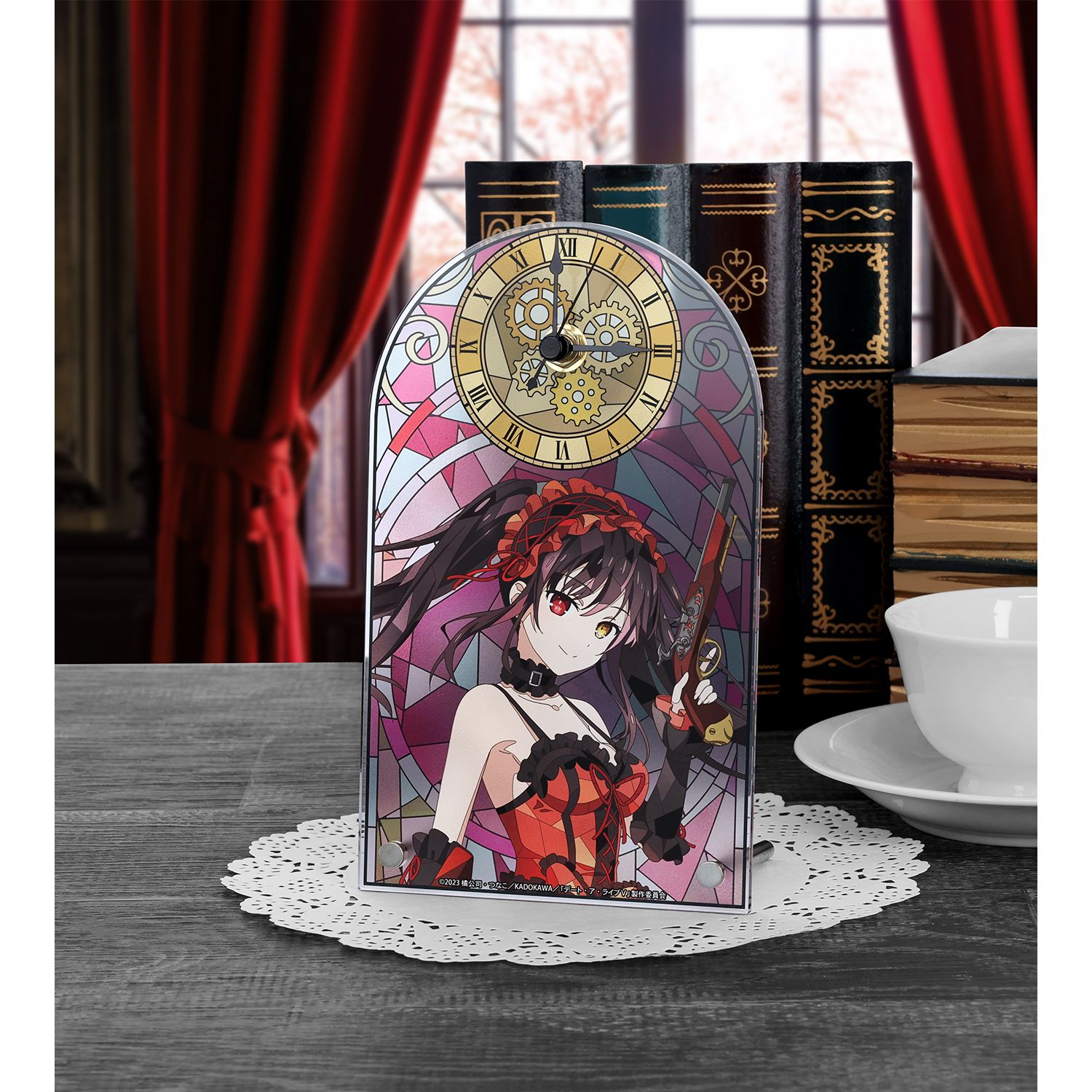 アニメ「デート・ア・ライブV」 時崎狂三 Aure Glass アクリルスタンド時計 画像 4 | AniSmile