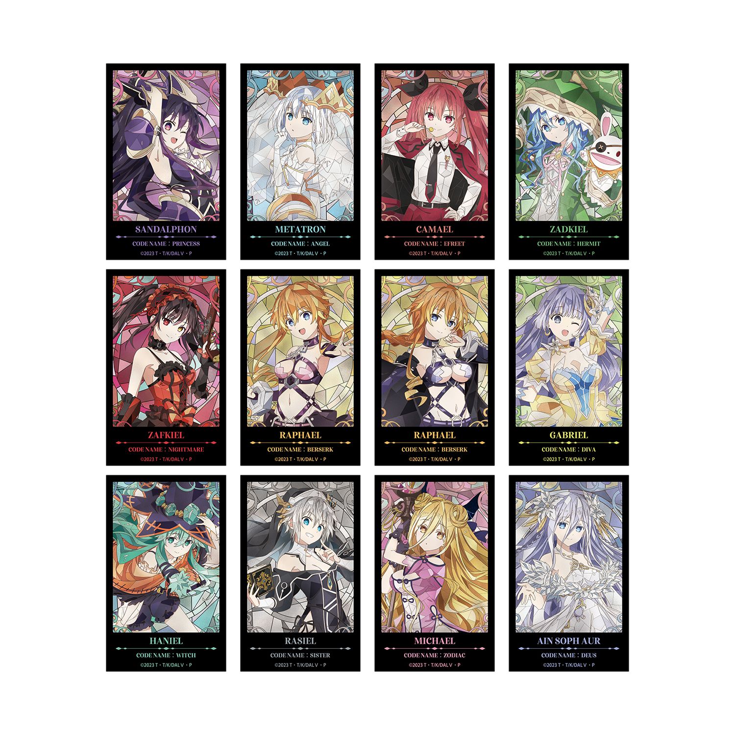 アニメ「デート・ア・ライブV」 トレーディング Aure Glass コンパクトクリアカード(単位/単品) - AniSmile