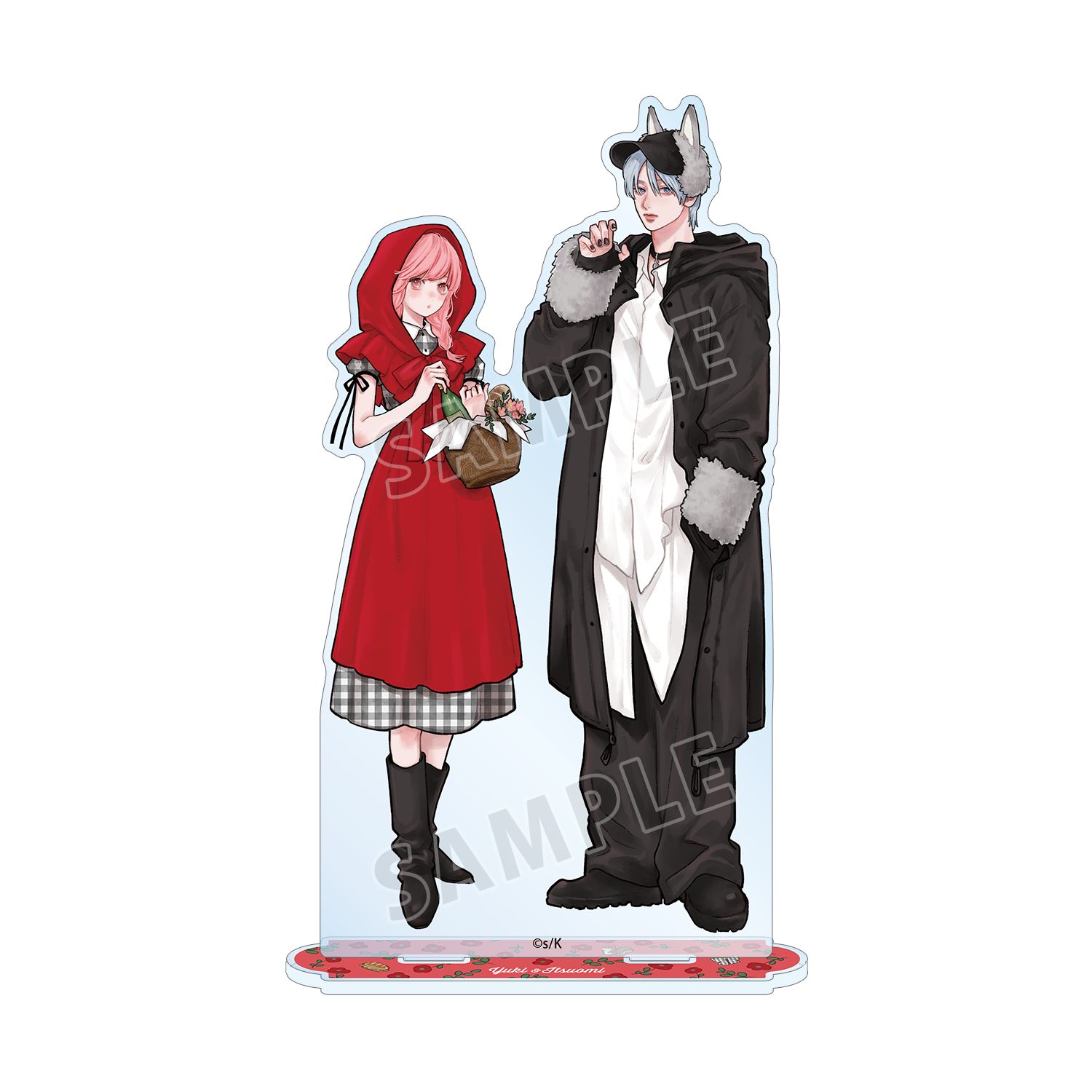 ゆびさきと恋々 森下suu先生 描き下ろし 糸瀬 雪&波岐 逸臣 童話ver. 特大アクリルスタンド ver.A - 公式商品画像 | AniSmile