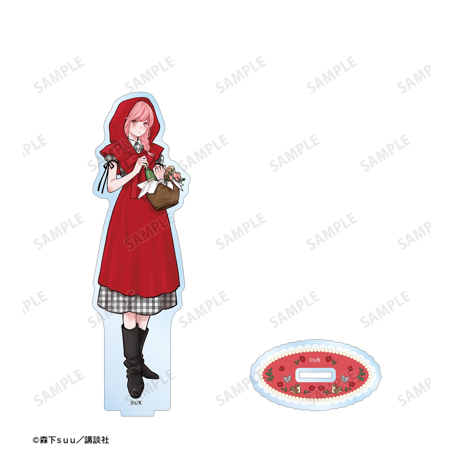ゆびさきと恋々 森下suu先生 描き下ろし 糸瀬 雪 童話ver. BIGアクリルスタンド ver.A 画像 3 | AniSmile