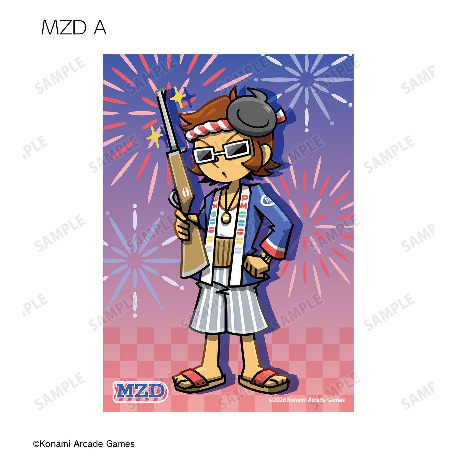 pop'n music High☆Cheers!! 描き下ろし 夏祭りver. トレーディングブロマイド(単位/単品) 画像 5 | AniSmile
