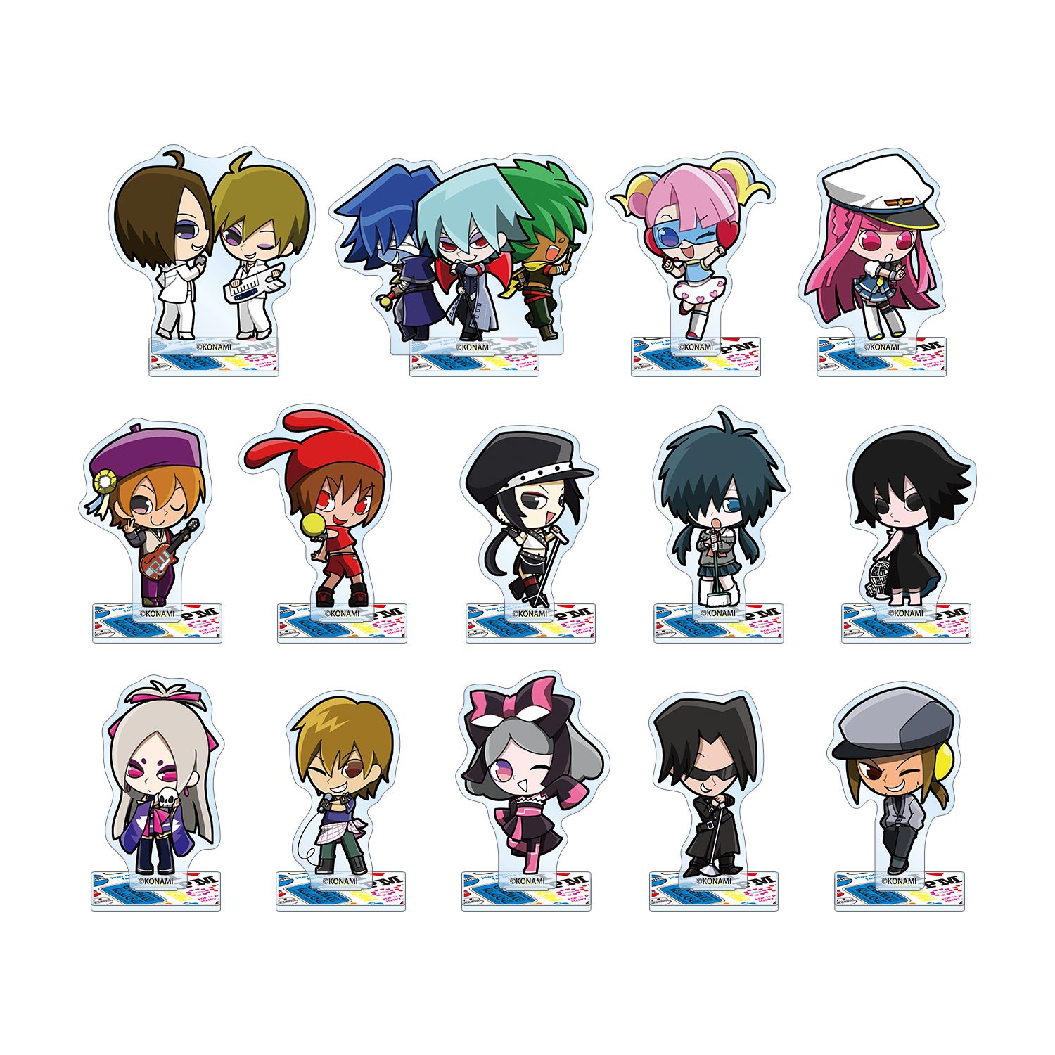 pop'n music High☆Cheers!! トレーディング ちびキャラ vol.1 アクリルスタンド(単位/単品) - AniSmile