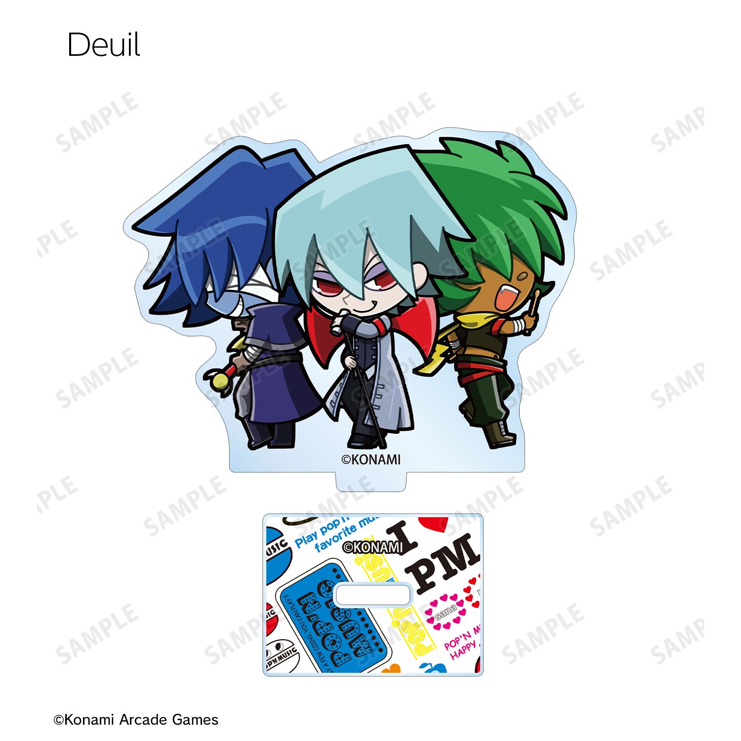 pop'n music High☆Cheers!! トレーディング ちびキャラ vol.1 アクリルスタンド(単位/単品) 画像 4 | AniSmile