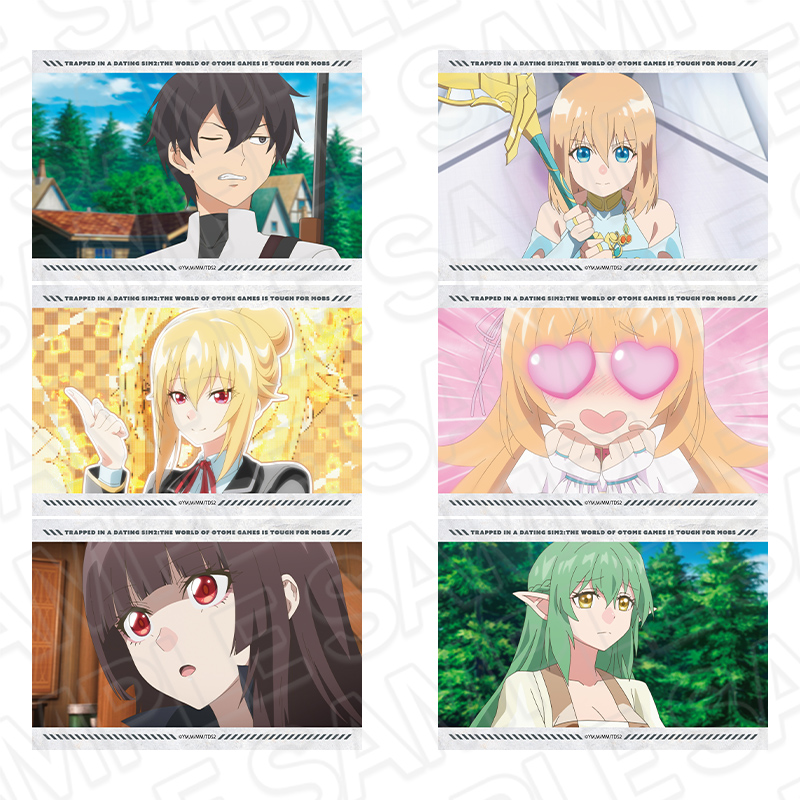 乙女ゲー世界はモブに厳しい世界です2 ブロマイドセット - 公式商品画像 | AniSmile