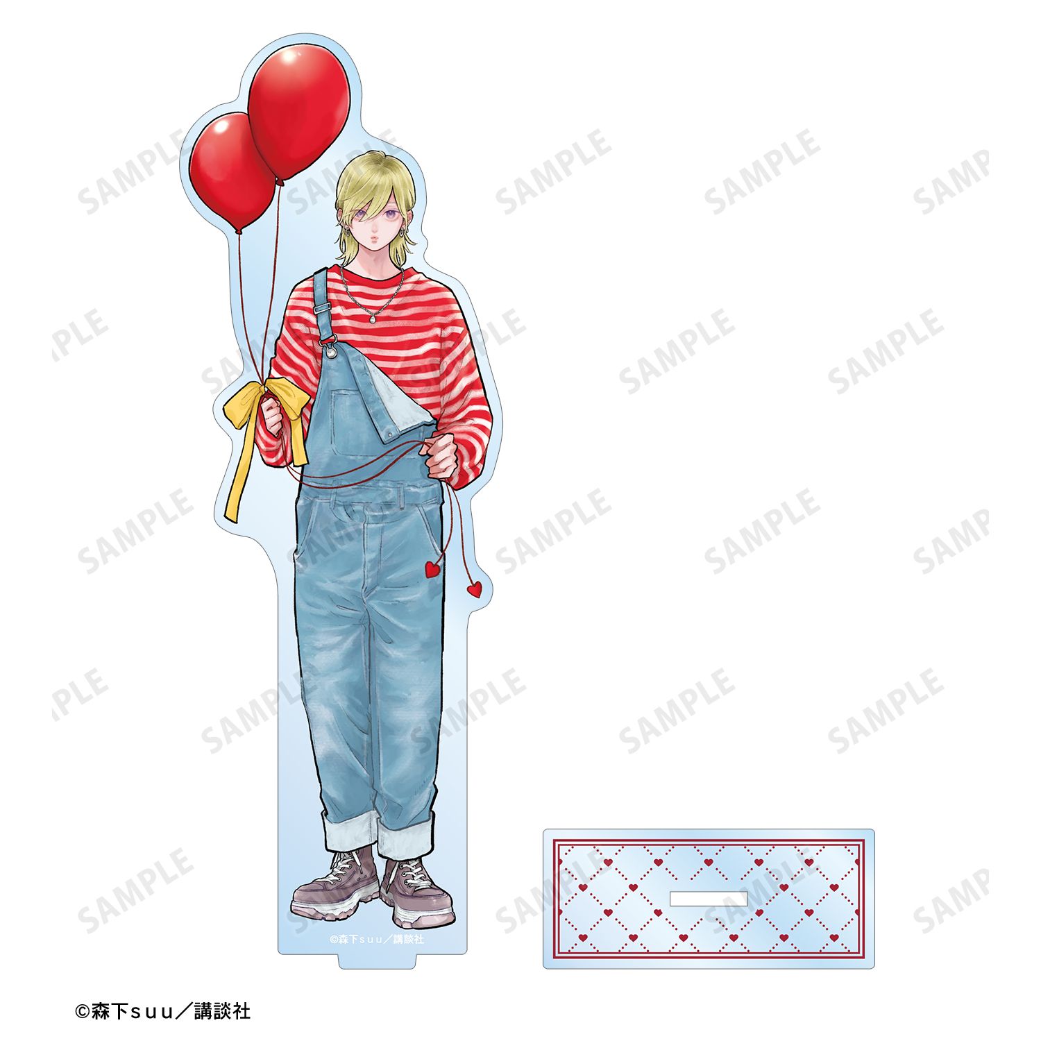ゆびさきと恋々 森下suu先生 描き下ろし 伊柳 心 SPRING GIFTver. BIGアクリルスタンド Image 3 | AniSmile