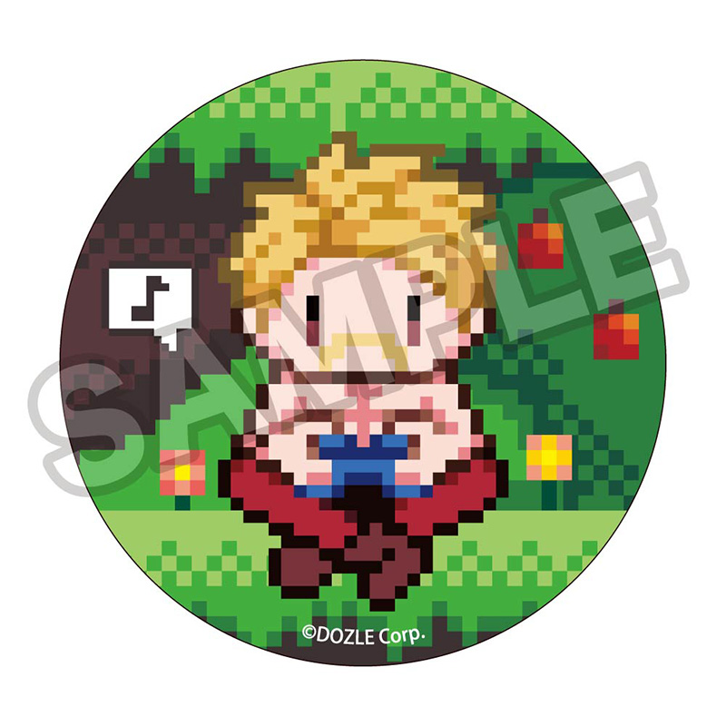 ドズル社 PIXEL ART 缶バッジ 1BOX=10入り 画像 2 | AniSmile