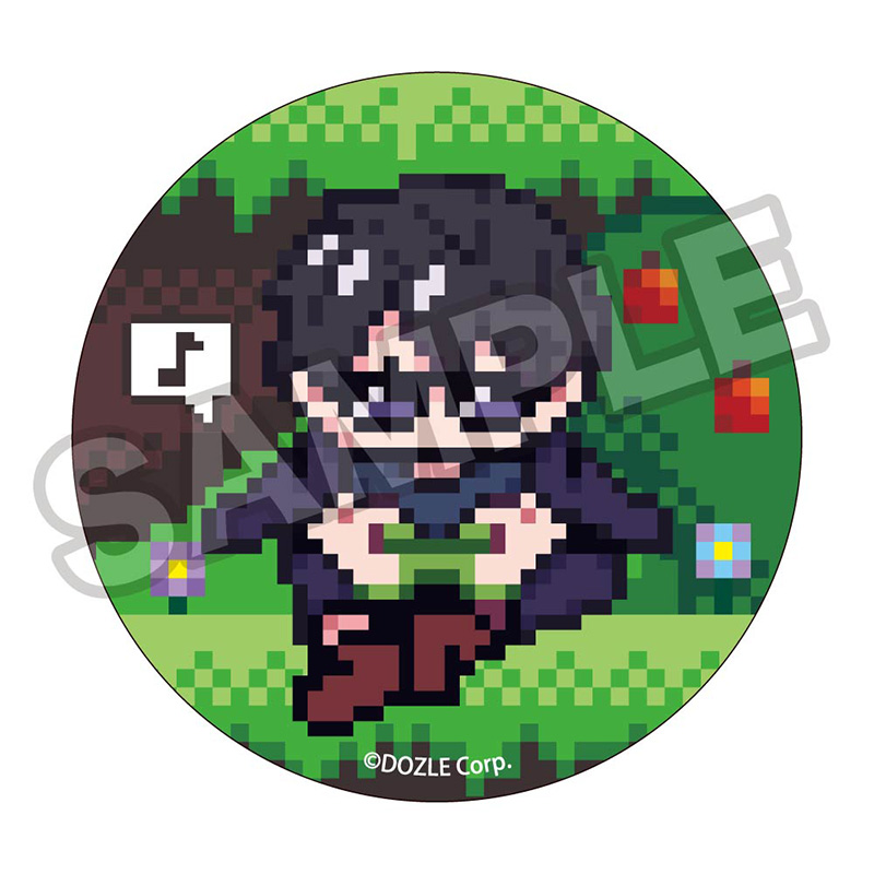 ドズル社 PIXEL ART 缶バッジ 1BOX=10入り 画像 3 | AniSmile